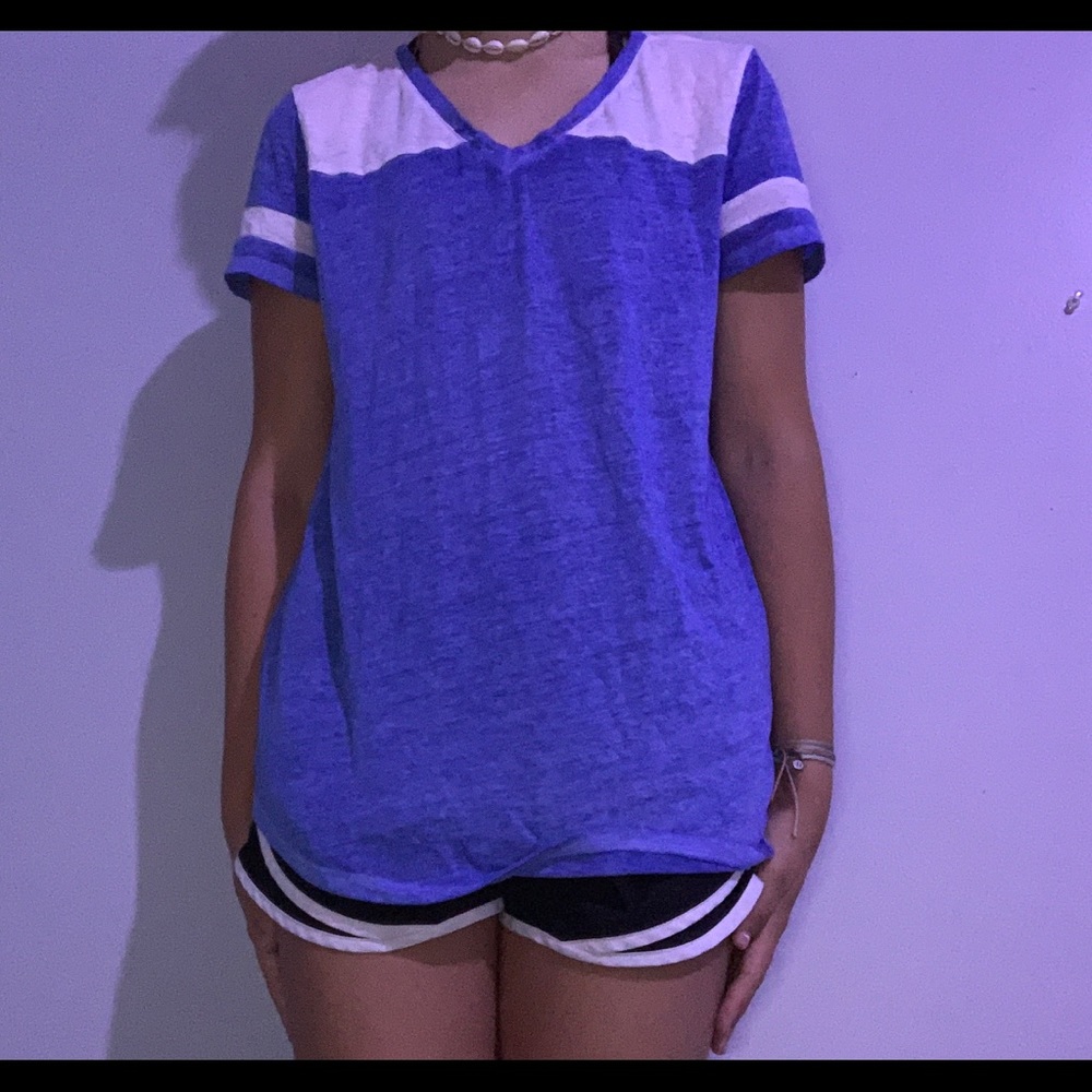 Blue T-shirt w/ Tie string